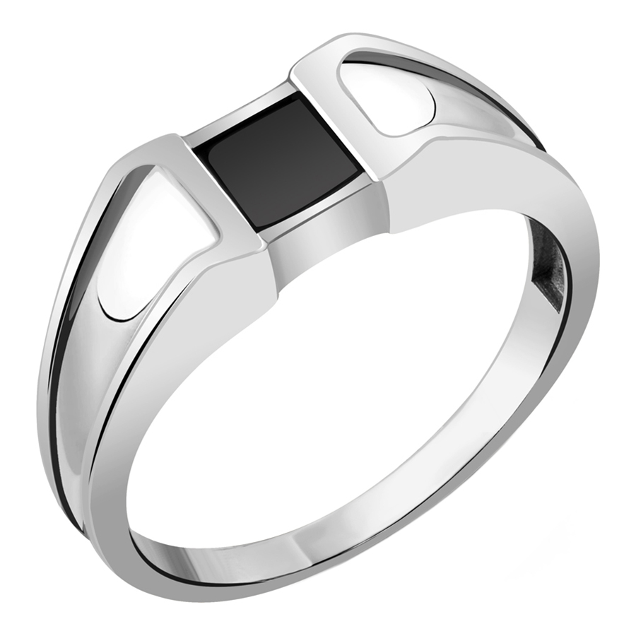 Кольцо, серебро, фианит, 68739Ч.5